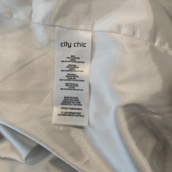 City Chic Plus Floral Maxi Dress Size 18 Wedding Guest Party Summer NWT - Picture 10 of 11